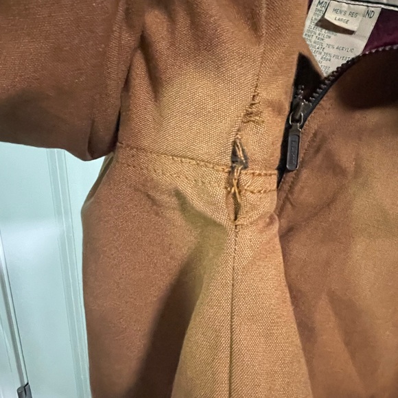 Vintage L.L Bean Lined Wool Bomber jacket - Picture 6 of 6